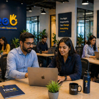 Hireo recruitment company growth showing successful placements, hiring statistics, and business expansion