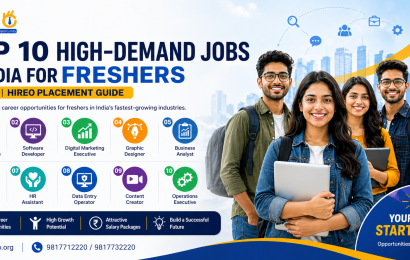 Top 10 High-Demand Jobs in India for Freshers in 2026 Hireo Placement Guide